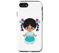 Lele Doll, Marìa Doll, Adelitas. 100% Mexican Handmade Otomi Coque pour iPhone SE (2020) / 7/8