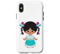 Lele Doll, Marìa Doll, Adelitas. 100% Mexican Handmade Otomi Coque pour iPhone X/XS
