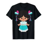Lele Doll, Marìa Doll, Adelitas. 100% Mexican Handmade Otomi T-Shirt