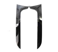 LeLE functions Spoiler Latéral de Becquet de Fenêtre Accessoires Décoratifs de Voiture pour Audi A6 C7 Avant 2012-2018 en Plastique renforcé de fibre (FRP) Noir pour Gauche et Droite