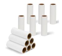 LELE LIFE Lot de 12 rouleaux de 360 feuilles de rechange pour mini rouleau anti-peluches, feuilles extra adhésives pour petit rouleau anti-peluches portable pour chat, chien, animal domestique