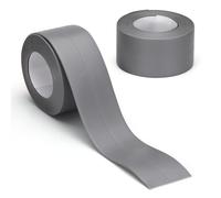 LELE LIFE Lot de 2 rouleaux de ruban d'étanchéité autocollant imperméable pour salle de bain, cuisine, douche, baignoire, 3,8 cm x 3,1 m, gris