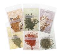 LELE LIFE Lot de 60 feuilles de papier de découpage à 6 thèmes pour loisirs créatifs, papier à fleurs ajourées pour scrapbooking, fabrication de cartes, fournitures de journal intime