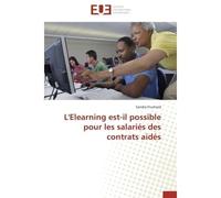 L'Elearning est-il possible pour les salariés des contrats aidés - Sandra Fruchard - Universitaires Europeennes - broché - Essai
