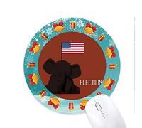 l'élection de republician éléphant monte le drapeau tapis de souris souris ronds cadeaux de noël