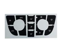 LeLeD Autocollant de réparation de Bouton de Panneau de Commande de climatisation pour Opel Astra J Holden 2009-2015,Accessoires de Voiture,A-Sticker 1
