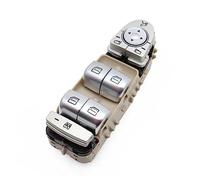 LeLeD Interrupteur Commande Leve Vitre Interrupteur De Fenêtre Électrique Principal Bouton Fenêtre pour Mercedes Benz W253 GLC-Class 2015 2016-2021-2059056811,D-Beige Driver Side