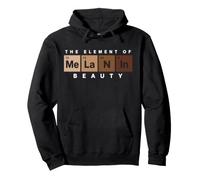 L'élément de beauté de la mélanine chez Les Femmes Noires Afro-américaines Sweat à Capuche
