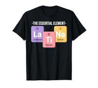 L'élément Essentiel LAN Ti Na Tableau périodique Chimie T-Shirt