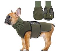 Lelepet Veste apaisante pour chien avec cache-oreilles pour chien, col roulé apaisant pour feux d'artifice de tonnerre, chemise apaisante confortable avec cache-oreilles, gilet anti-anxiété pour