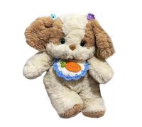 L'éléphant chantant joue un regard avec les oreilles Bonne nuit Chiot Poupée Chien endormi Poupée Fille Cadeau Serre-tête (B, 30 cm)