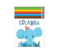 Colabra Collectif – L'éléphant – Avec 4 Crayons – Broché (Occasion)