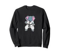 L'éléphant Fait du karaté Sweatshirt