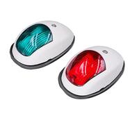LElgqceu LumièRe de Navigation à LED LumièRe LatéRale de Bateau Signal Signal D'Avertissement LumièRe de Yacht Blanc