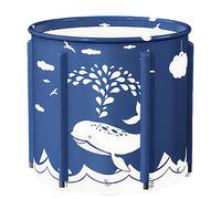 Leli Baignoire pliante, baignoire antibactérienne, baignoire épaissie, baignoire domestique, appareil de bain