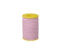 Leliafleury 1 bobine de fil à coudre élastique rose clair de 0,5 mm pour couture et fabrication de vêtements