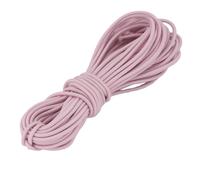 Leliafleury Cordon élastique rond pour couture, sac à dos, camping, loisirs créatifs - Rose clair - 10 m - 2,5 mm