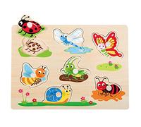 Lelin Toys - 30528 - Puzzle à Boutons - Insecte