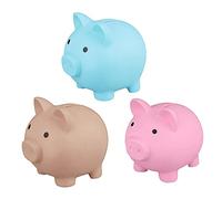Leling Tirelire Cochon - Tirelire Originale Banque d'argent De Cochon en Plastique, Tirelire Cochon pour Enfants, Cadeau pour Garçons Filles Enfants Et Adultes Gifts