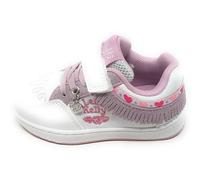 Lelli Kelly Chaussure LKAA8095 Frange Mix Blanc et Poudre avec Pendentif Coeur avec Gadget en Hommage, Blanc et poudre, 27 EU