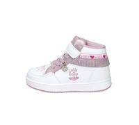 Lelli Kelly Chaussure Mid LKAA8096 Frange Mix Blanc et Poudre avec Pendentif Coeur avec Gadget en Hommage, Blanc, 28 EU