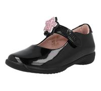 Lelli Kelly Chaussures d'école Daisy 2 en cuir verni noir pour fille, noir verni, 27 EU