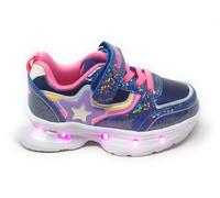 Lelli Kelly Chaussures Dora LKAL5262 Couleur Bleu avec lumières Semelle en caoutchouc blanc amortisant, bleu, 32 EU