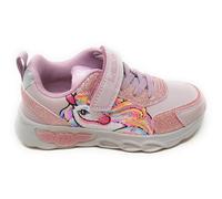 Lelli Kelly Licorne Chaussures Christina LKAL4452 Couleur Rose avec lumières Semelle en caoutchouc amortisant, rose, 28 EU
