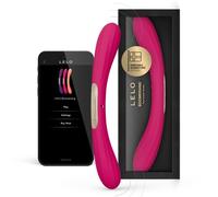 LELO - BOOMERANG Vibromasseur Double - Cerise