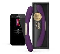 LELO BOOMERANG Vibromasseur pour Couple à Double Extrémité avec Application Bluetooth et 10 Modes de Plaisir, Sextoy Couple, Purple
