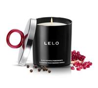 LELO Bougie de Massage Flickering Touch, Fond en une Huile de Massage, Bougie Parfumée, Huile de Massage Corporel, Luxueux Traitement de la Peau, Parfum Poivre Noir & Grenade