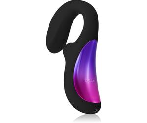 Lelo Cruise Dual Stimulation Sonic Massager vibromasseur avec stimulateur de clitoris Black 17 cm