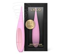 LELO DOT Travel Petit Vibromasseur Femme Stimulateur Clitoridien Doté de 8 Modes de Plaisir qui Effectue des Mouvements Oscillatoires En Huit Vibromasseurs Feminin, Pink