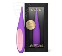 LELO DOT Travel Petit Vibromasseur Femme Stimulateur Clitoridien Doté de 8 Modes de Plaisir qui Effectue des Mouvements Oscillatoires En Huit Vibromasseurs Feminin, Purple
