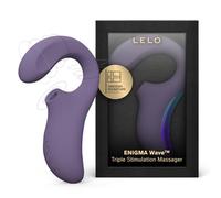 LELO ENIGMA Wave Vibromasseur à Stimulation Triple, Vibromasseurs Feminin Clitoridien Doté de la Technologie WaveMotion et de 8 Modes de Vibrations, Purple