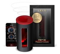 LELO F1S V2 Console du Plaisir, Masturbateur Homme Étanche Doté d’une Application à Interface Ouverte et de 4 Programmes de Vibrations Uniques, Masturbeuse Homme, Red