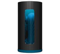 LELO F1s V3 - masturbateur interactif homme - silicone noir bleu