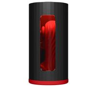 LELO F1s V3 - masturbateur interactif homme - silicone rouge