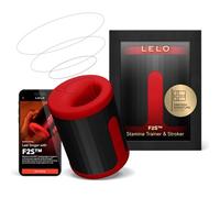 LELO F2S Masturbateur-Coach d’Endurance pour Homme avec Application Bluetooth 14 Modes de Plaisir et un Mode IA Interactif, Stroker, Sex Toys, Masturbateurs Masculins, RED