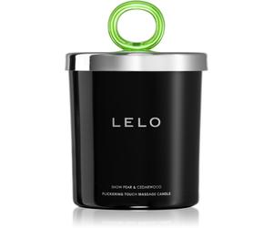 Lelo Flickering Touch Massage Candle Bougie de massage Snow Pear & Cedarwood 150 g