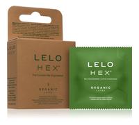 Lelo Hex Organic Latex 3 Préservatifs Lubrifiés En Latex
