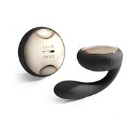 LELO IDA - Masseur Adulte pour Couples Black, Jouet Coquin Rotatif et Vibrant à Télécommande pour les Jeux à 2