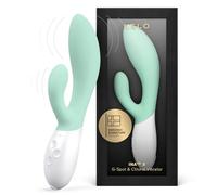 LELO INA 3 vibromasseur intime pour femme, doté de 10 modes de vibrations et d’une conception étanche, Vibromasseurs feminin, Seaweed