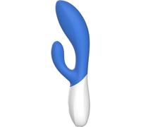 LELO Vibromasseur Rabbit Ina Wave 2 – Wavemotion, 12 modes, rechargeable – Ciel californien