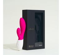 Lelo Ina Wave 2 - rabbit vibromasseur - point G et clitoris, silicone, 100 % étanche, rechargeable USB, 11 cm - Rose