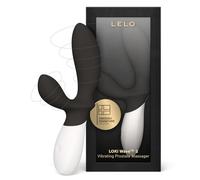 LELO LOKI Wave 2 Plug Anal Vibrant, Plug Homme, Plug pour Homme doté de 12 Modes de Plaisir, Plug Anal pour Homme, Black