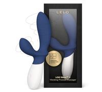 LELO LOKI Wave 2 Plug Anal Vibrant, Plug Homme, Plug pour Homme doté de 12 Modes de Plaisir, Plug Anal pour Homme, Base Blue