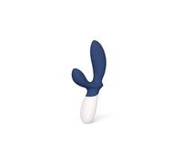 Masseur de prostate vibrant bleu Lelo Loki Wave 2