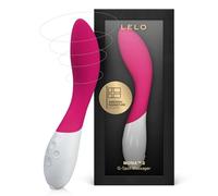 LELO MONA 2 - Masseur Électrique pour Stimuler le Point G, LELO Vibromasseurs Feminin, Sextoys de Massage Vibrant Sans Fil, Cerise