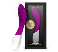 LELO MONA Wave - Masseur Électrique Vibrant pour Femmes, Sextoys Doté de la Technologie WaveMotion, Vibromasseurs Feminin de 10 Modes de Vibrations, Deep Rose